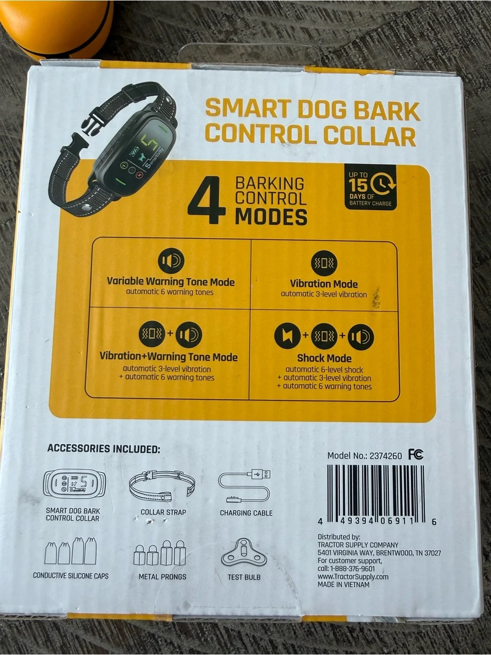 Like New -Dog Bark Collar